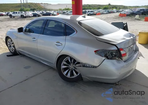 2013 Infiniti M37 z USA, uszkodzony, nr VIN JN1BY1AP2DM514680